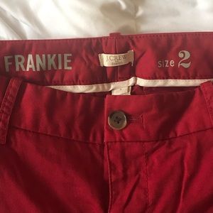 J. Crew Frankie Chino Pants